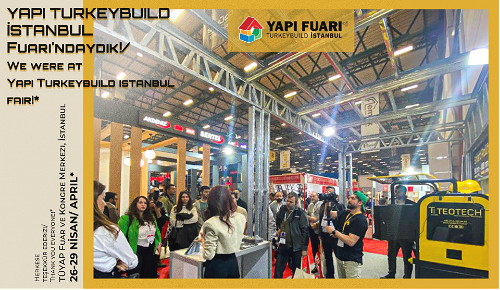26-29 Nisan tarihleri arasında 45. Yapı Fuarı Türkiye Build'daydık!