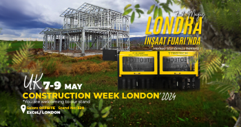 07-09 Mayıs Tarihleri Arasında UK Construction Week 2024 London Fuarı'ndayız!